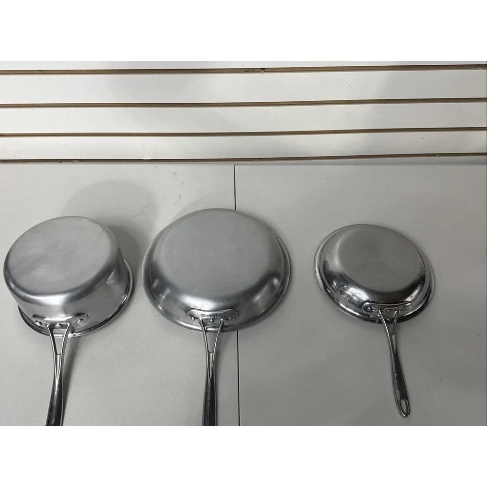 CALPHALON Stainless Steel 3-Piece Cookware 2 QT Pot, 9